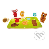 Hmatové puzzle Zvieratká z lesa - hra z kategorie Vzdělávací hry
