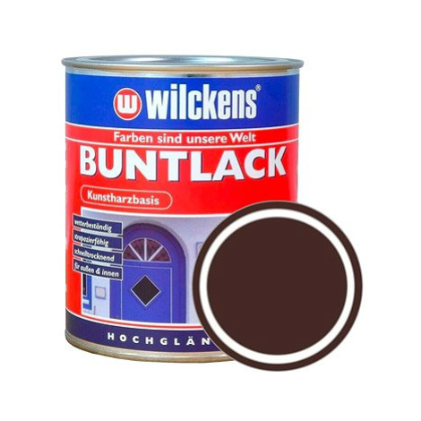 Wilckens Syntetická vrchní barva vysoký lesk Buntlack Hochglaezend 750 ml, tmavě hnědá