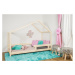 Vyspimese.CZ Dětská postel Elsa se zábranou Rozměr: 80x160 cm, Barva: šedá