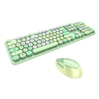 MOFII Bezdrátová sada klávesnice + myš MOFII Sweet 2.4G (zelená)
