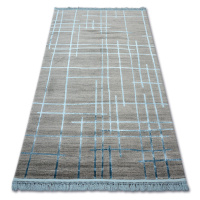 Dywany Lusczow Kusový koberec MANYAS Herro šedo-modrý
