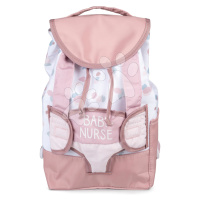 Klokanka s batohem Backpack Natur D'Amour Baby Nurse Smoby pro 42 cm panenku nastavitelná ramena