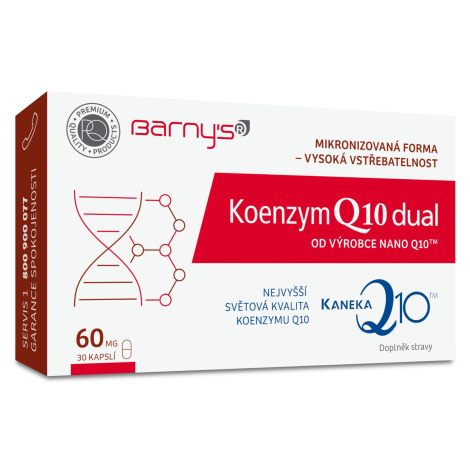 Barny´s Koenzym Q10 dual 60 mg 30 kapslí