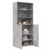 vidaXL Skříň highboard betonově šedá 80x42,5x185 cm kompozitní dřevo