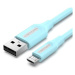 Vention USB 2.0 to Micro USB 2A Cable 1.5m Light Blue