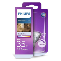 Philips LED Stmívatelná žárovka Philips GU5,3/5W/12V 4000K