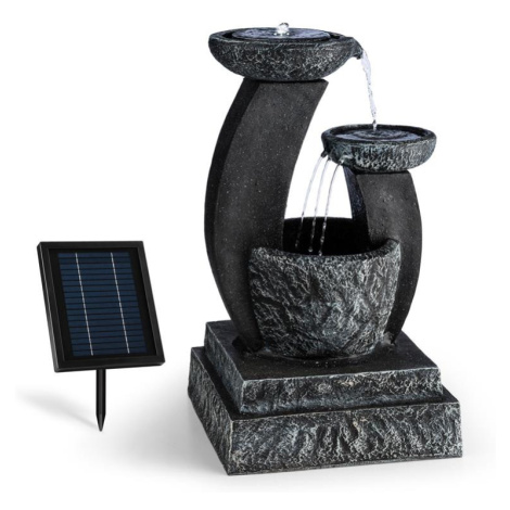 Blumfeldt Fantaghiro, zahradní fontána, solární panel, 3 W, LED polyresin, vzhled kamene