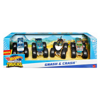 Hot wheels® monster trucks gnash & crash, mattel hdb85