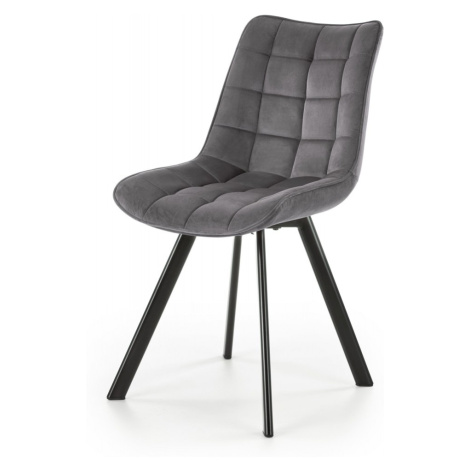 HALMAR Designová židle Mirah tmavě šedá