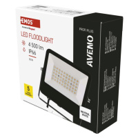 LED reflektor AVENO 30W, černý, neutrální bílá