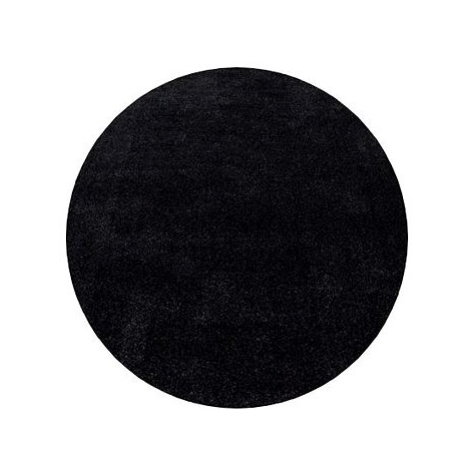 Ayyildiz Kusový koberec Ata 7000 anthracite kruh 160 × 160 cm