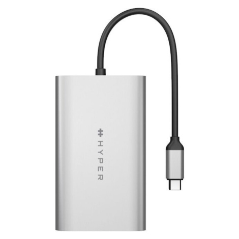 HyperDrive USB-C na duální adaptér HDMI + rychlonabíjení přes USB (M1) Šedá HyperX