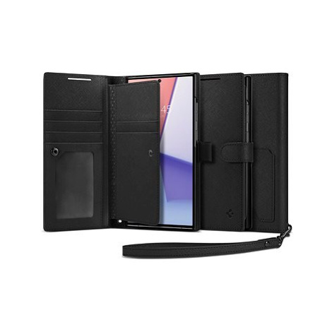 Spigen Wallet S Plus Black Samsung Galaxy S23 Ultra