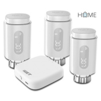 iGET HOME TS10 Premium kit (3x TS10 Thermostat Radiator Valve + 1x GW1 Gateway)