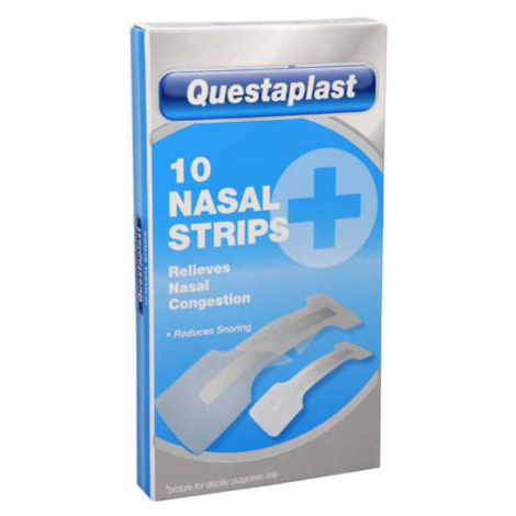 QUESTAPLAST Náplast proti chrápání 10 kusů