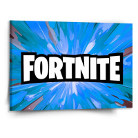 Sablio Obraz FORTNITE modrá - 150x110 cm