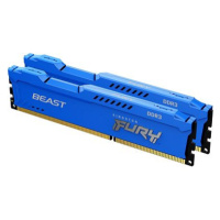 Kingston FURY 8GB KIT DDR3 1600MHz CL10 Beast Blue