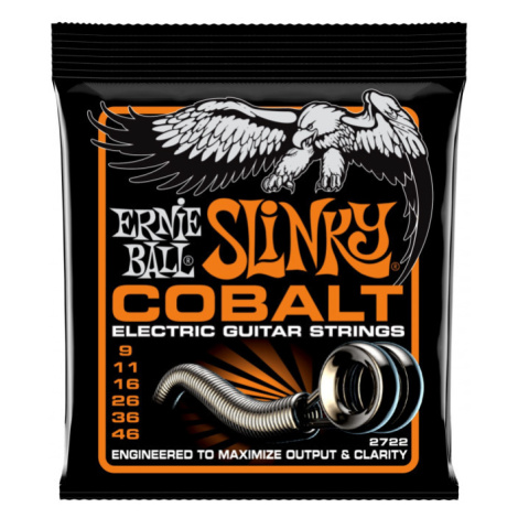 Ernie Ball P02722 Cobalt Hybrid Slinky - .009 - .046