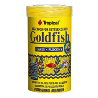 Tropical Goldfish Flake 100ml/20g krmivo pro závojnatky, podporující vybarvení