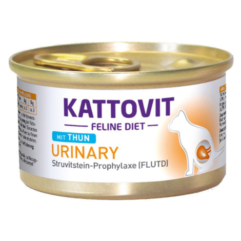 KATTOVIT Feline Diet Urinary tuňák 24 × 85 g