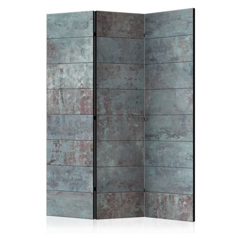 Paraván Turquoise Concrete Dekorhome 225x172 cm (5-dílný) Artgeist