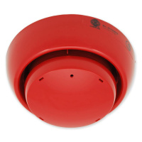 PL 3300 SE červená - plochá siréna s izolátorem