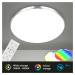 BRILONER RGB-CCT LED stropní svítidlo, pr. 45,5 cm, 24W, 2700 lm, chrom IP44 BRILO 3679-118