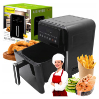 Air Fryer Fritéza Bez Tuku Fritéza MR-757 6L LCD 12 programů