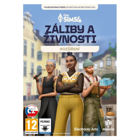 The Sims 4: Záliby a živnosti EA