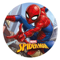 Jedlý papír Spiderman v akci 20cm - Dekora