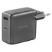 TRONIC® Duální power nabíječka USB-C PD 60W, GaN (antracitová)