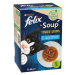 Výhodné balení Felix Soup Filet 12 x 48 g - lahodný výběr z ryb