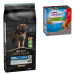 PURINA PRO PLAN granule + Dentalife snacky zdarma - Large Adult Robust Lamb & Rice Sensitive Dig