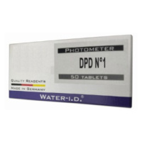 Water I.D. tablety pro PoolLab volný chlor DPD1 50 tablet