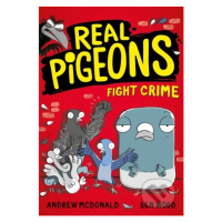 Real Pigeons Fight Crime - Andrew McDonald, Ben Wood (ilustrátor) - kniha z kategorie Detektivky