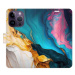 iSaprio Flip pouzdro Colourful Marble pro iPhone 14 Pro