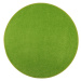 Vopi koberce Kusový koberec Eton zelený 41 kruh - 100x100 (průměr) kruh cm
