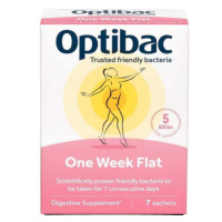 Optibac One Week Flat Probiotika při nadýmání 7x1,5 g sáčků