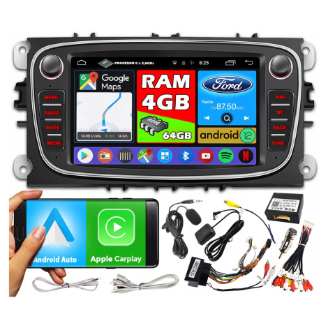 Rádio 7' Android Canbus Pro Ford Galaxy MK3 2015