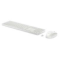 HP 650 bezdrátová klávesnice a myš 4R016AA#BCM Bílá