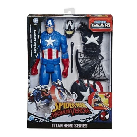 Hasbro Avengers Capitan America s Power FX přislušenstvím