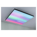 PAULMANN LED Panel Velora Rainbow dynamicRGBW hranaté 595x595mm 3520lm RGBW černá