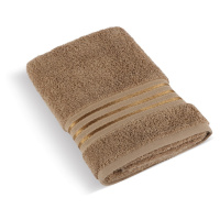 Bellatex Froté ručník kolekce Linie tmavě béžová