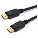 PREMIUMCORD DisplayPort 1.3/1.4 přípojný kabel M/M, zlacené konektory, 1.5m