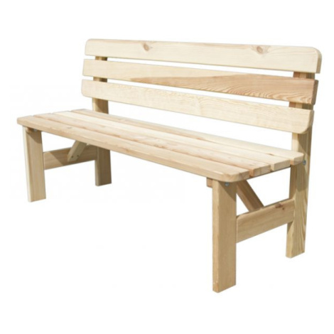 Tradgard 41247 dřevěná lavice Viking 150 cm Rojaplast