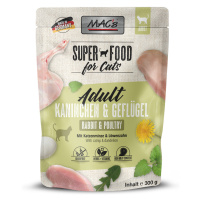 MAC‘s Cat Pouch 24 × 300 g výhodné balení - králičí a drůbeží