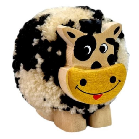 2Kids Toys Dřevěná figurka XL pompon Kráva