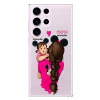 iSaprio Mama Mouse Brunette and Girl pro Samsung Galaxy S23 Ultra