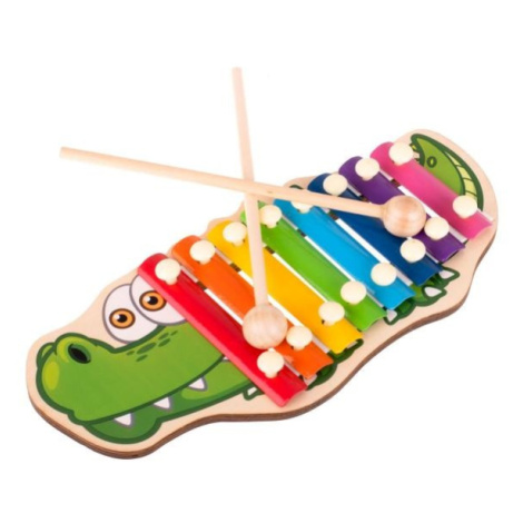 Dřevěné cimbálky pro děti krokodýl Toys Group