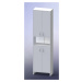 Koupelnová skříňka vysoká Multi Praxis 50x180x25,5 cm bílá INCA50